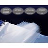 Gold Seal Sheet Protectors, 11in. x 17in. Heavyweight Diamond Clear Poly, Side Loading, Ledger Size, 50PK 81405
